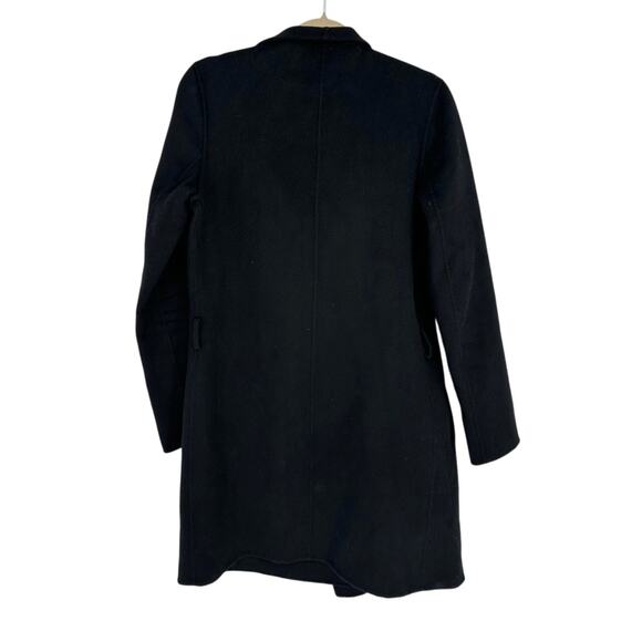 Joseph Lisa Long Wool Cashmere Coat Collared Long Long Sleeve Winter 38 US 6 - Picture 2 of 13